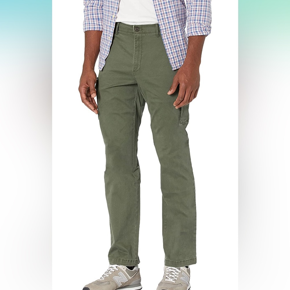 NWT Goodthreads Straight-Fit Vintage Comfort Stretch Cargo Pant